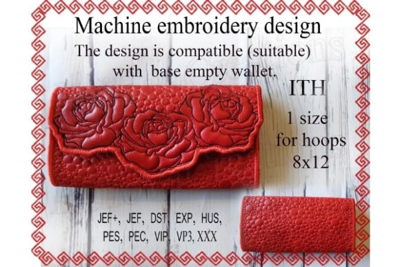 A Designer's Real-World Review of the Wallet in the Hoop Embroidery Design