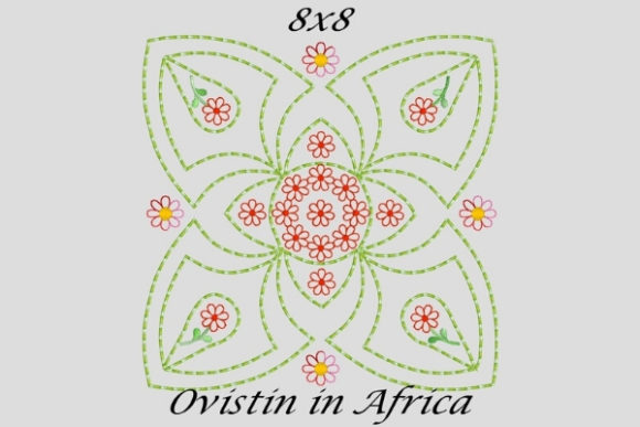 A Review of the Striking Twirly Quilt Block and Flower Design