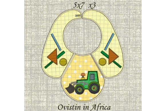 A Small Yellow Tractor Design for Boutique Apparel