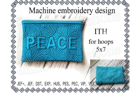 Cosmic Peace Embroidery: Design for Practical Crafters