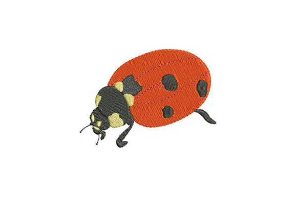 Cute Ladybug on a Walk: An Embroidery Designer's Review