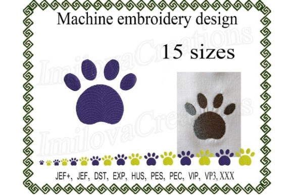 Dog Paw Embroidery Design: A Seller's Creative and Commercial Review