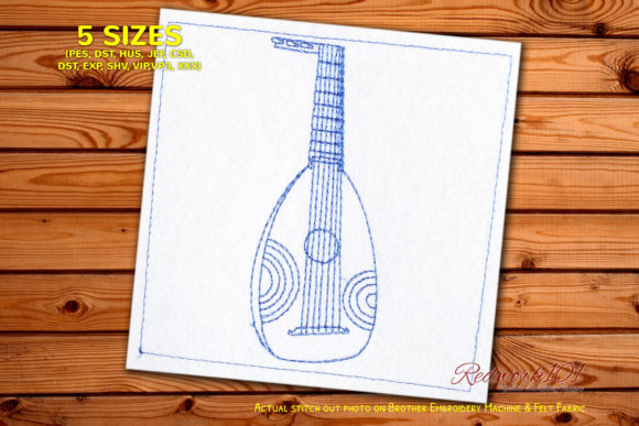 Lute Embroidery Design Review for Real Projects