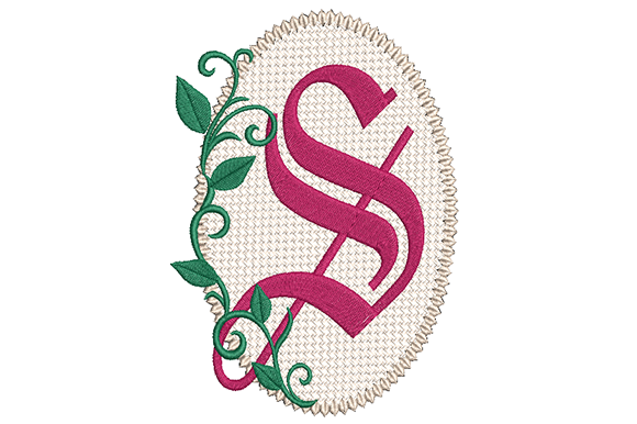 Olde English Monogram Letter S: A Holiday Design Review