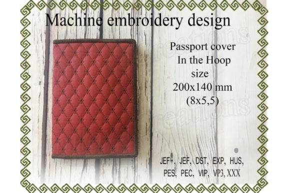 Passport Cover in the Hoop: A Personalized Gift Designer's Review