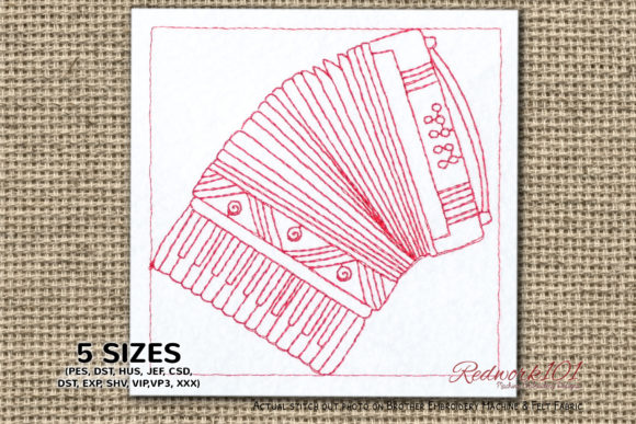 Rossetti-Beginner-Piano-Accordion Embroidery Review