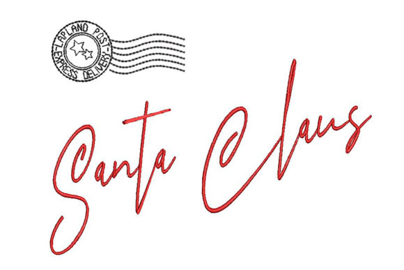 Santa Signature and Stamp Embroidery Design Review