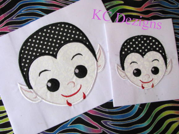 Vampire Boy Applique: A Halloween Embroidery Design Review
